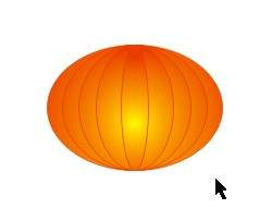 CorelDraw绘制元旦节红灯笼教程