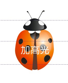 使用CDR临摹绘制精致的瓢虫