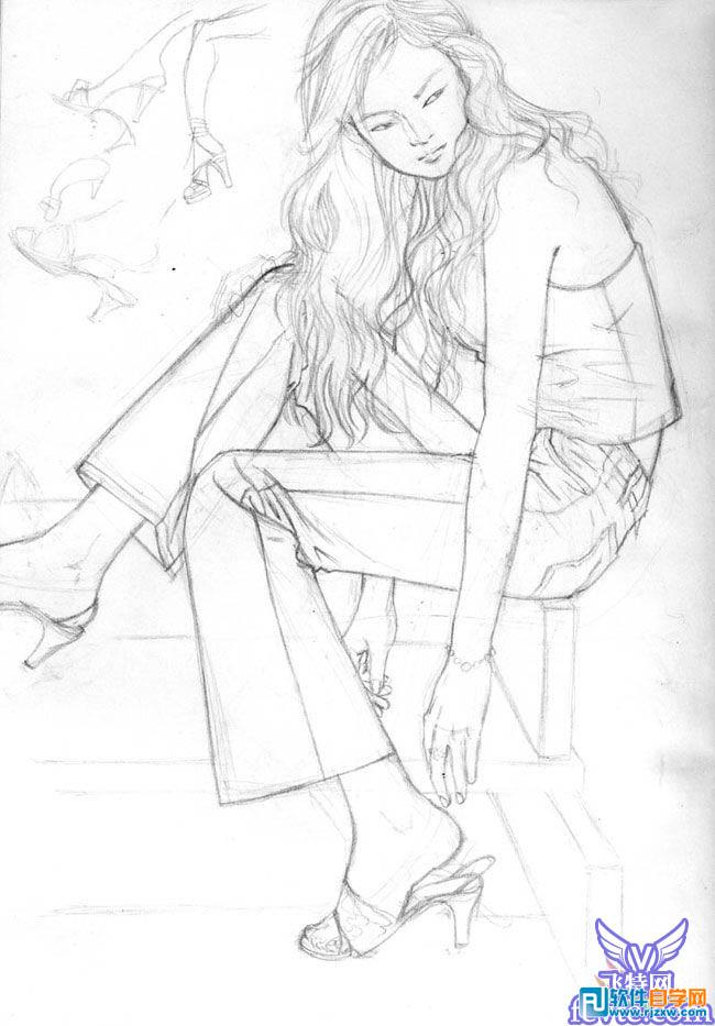 CorelDrawX5人物绘制详解