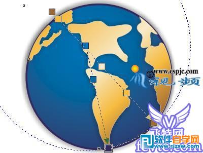 CoreIDRAW X4 设计网站标志