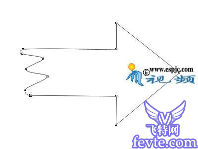 CoreIDRAW X4 设计网站标志