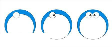 用CDR绘制可爱的叮当