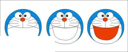 用CDR绘制可爱的叮当