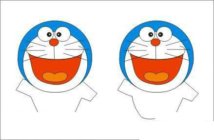 用CDR绘制可爱的叮当