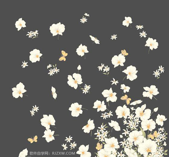 PS如何制作梦幻的灰色天使婚片