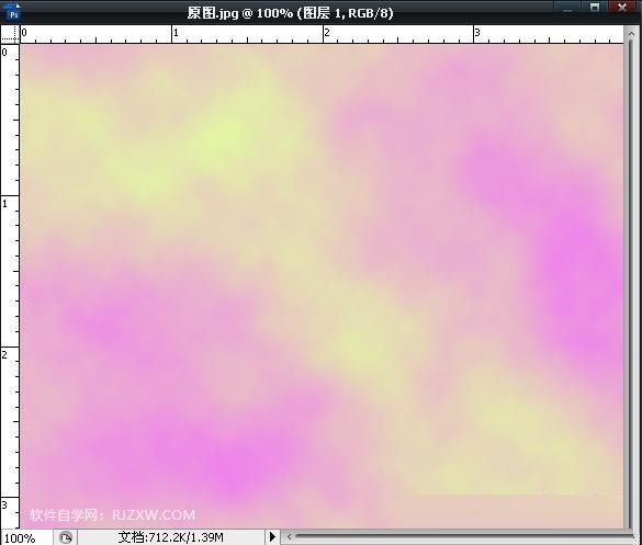 PS如何快速给照片加上不规则的小方框