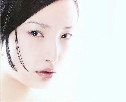 PS优化MM照片的眉毛和眼睛