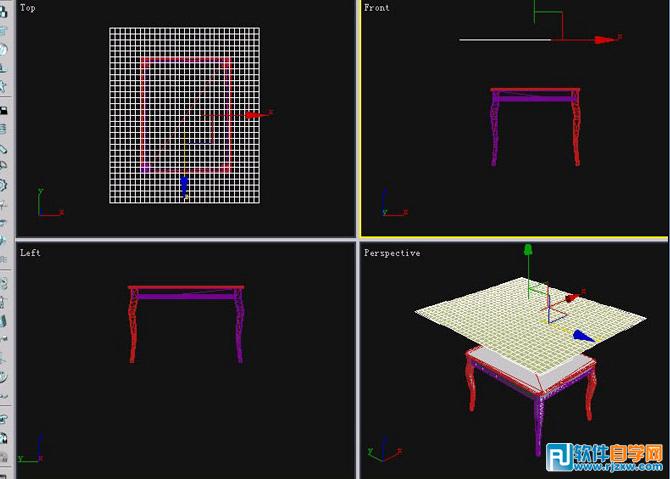 教你一分钟学会用3DMAX做布纹效果