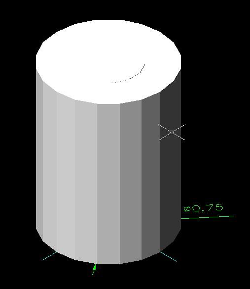 CAD教程：简单教你绘制三维实体机械零件图