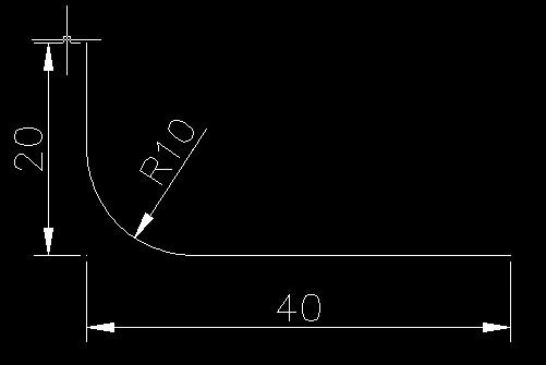 用CAD2004绘制弯曲路径拉伸实体
