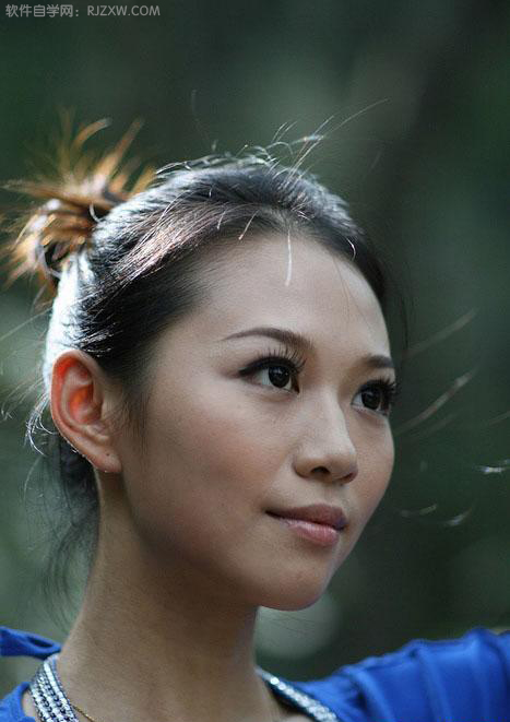 改变阿宝色动作即ab动作中的部分参数来制作人物美容