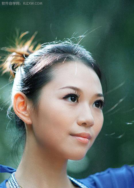 改变阿宝色动作即ab动作中的部分参数来制作人物美容