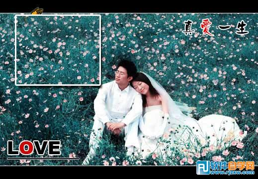 教你用PS制作艺术拼图效果方法