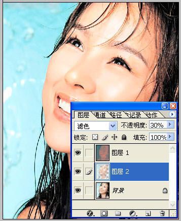 用PS制作红润皮肤真实的教程