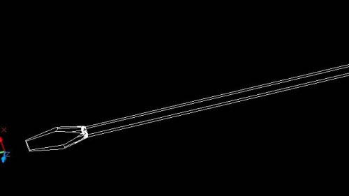 AutoCAD绘制螺丝刀造型
