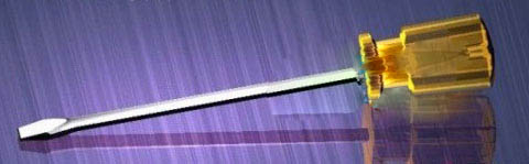 AutoCAD绘制螺丝刀造型