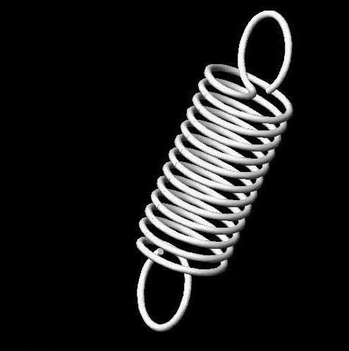 在AutoCAD中创建三维弹簧的简单方法