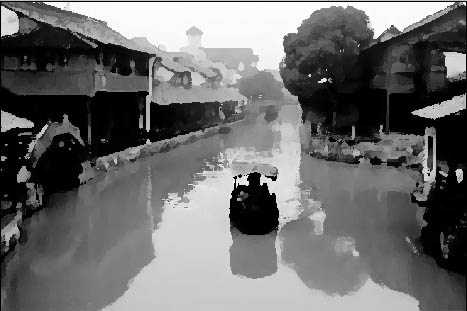 非常逼真的水彩风景画怎么用PS制作