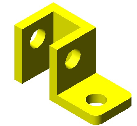 AutoCAD绘制三维图入门实例教程