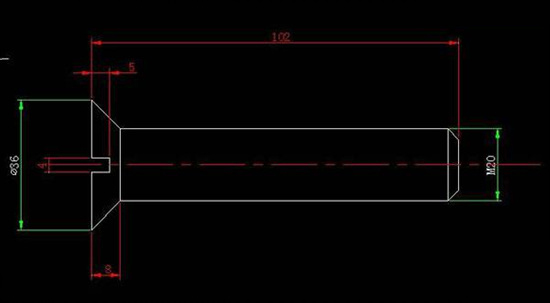 用AutoCAD制作锣丝钉实例教程