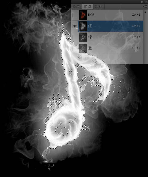 用Photoshop制作极眩的火焰效果实例教程