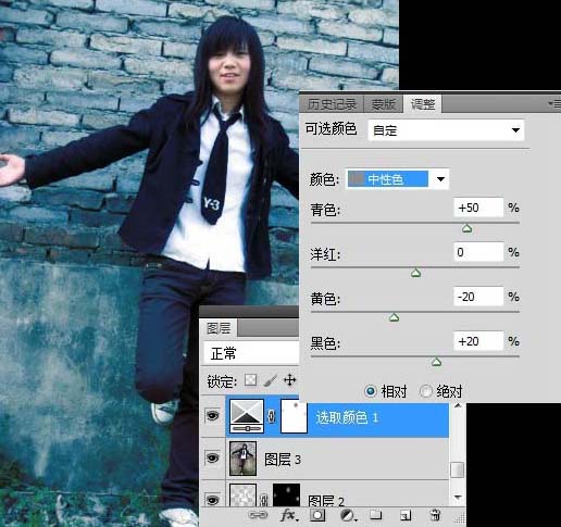 PhotoShop制作挺个性的非主流图片
