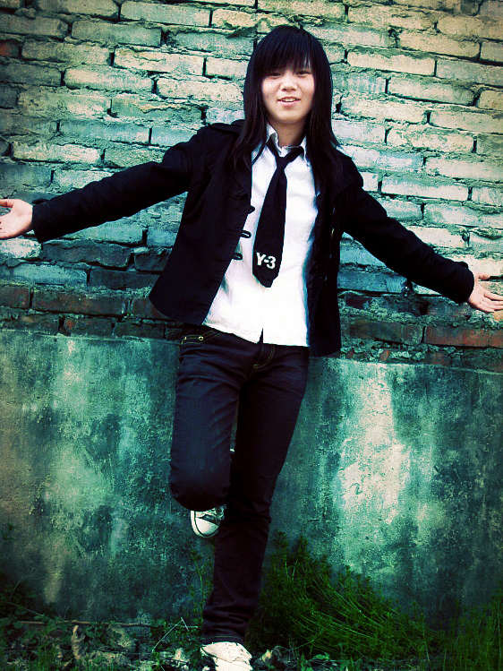 PhotoShop制作挺个性的非主流图片