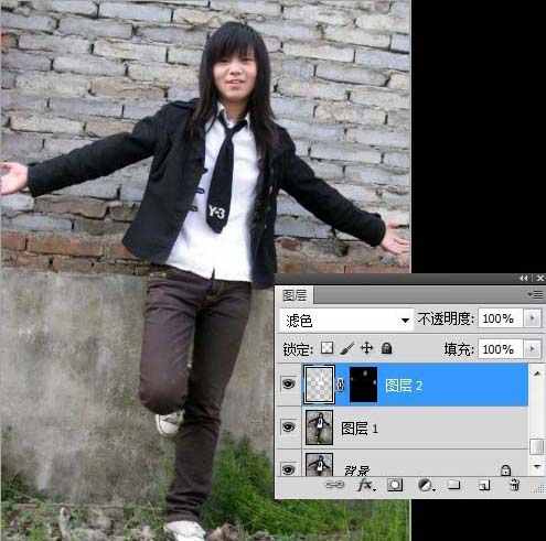 PhotoShop制作挺个性的非主流图片