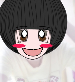 photoshop把人物照片制作成可爱的漫画实例教程