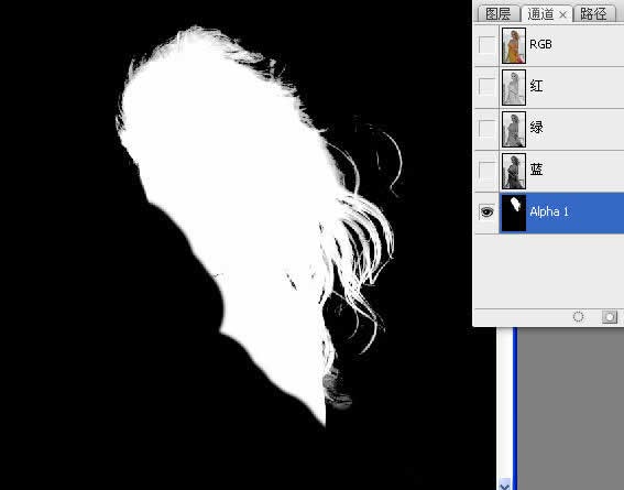 用Photoshop对含有头发丝的人物图片进行扣图实例教程