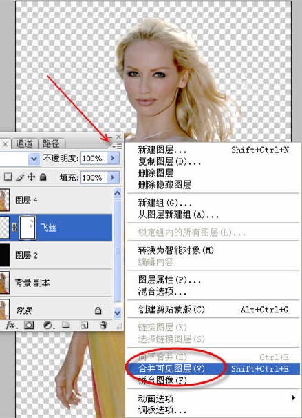用Photoshop对含有头发丝的人物图片进行扣图实例教程