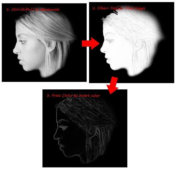 用PhotoShop制作头像烟雾化效果实例