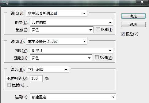 Photoshop制作非主流色调的图片