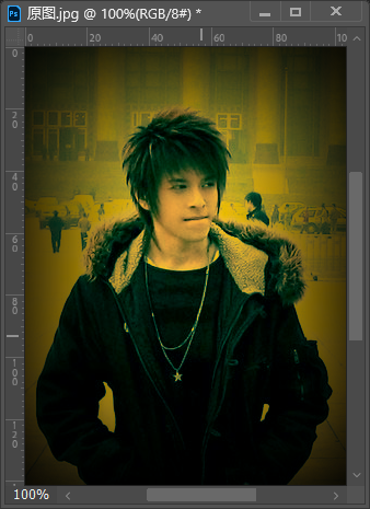 Photoshop教你制作一种流行的非主流效果