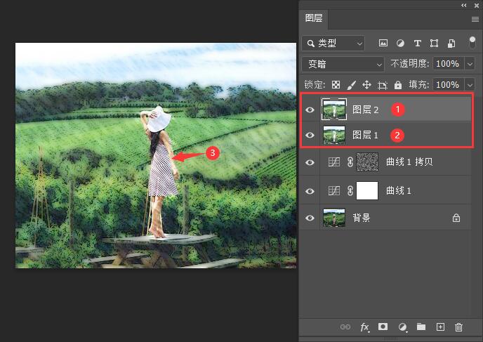 教你用Photoshop打造性个非主流色彩照片