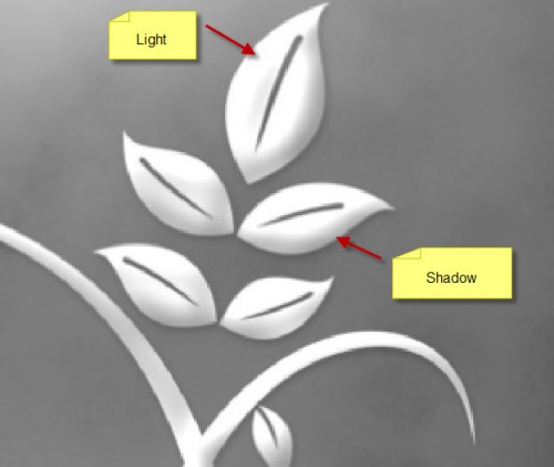 用PhotoShop制作华丽发光花纹图案