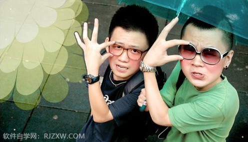 PS绘制Q版的搞笑大头人物图片