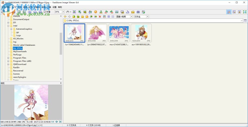 FastStone Image Viewer给图片天添加水印的方法
