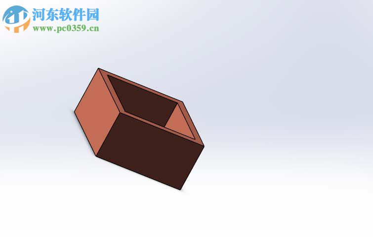SolidWorks查看零件内部结构的方法