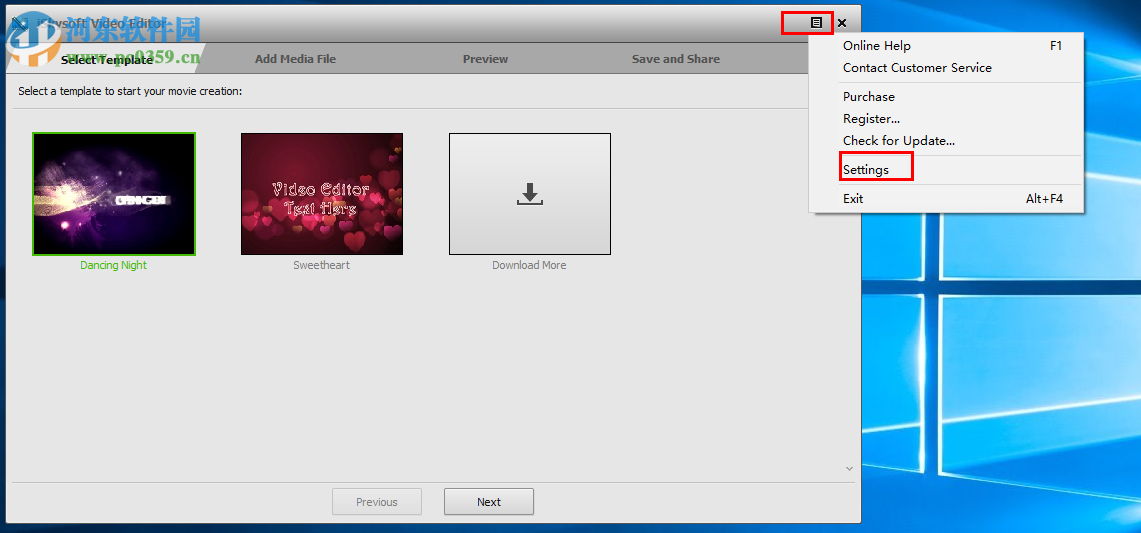 iSkysoft Video Editor汉化教程
