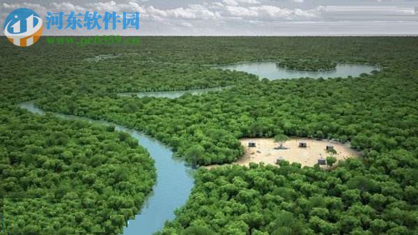 解决3dsmax中forest Pack插件边界出问题的方法