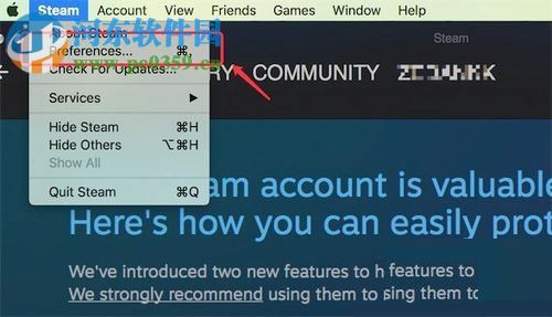 mac版steam设置中文的方法