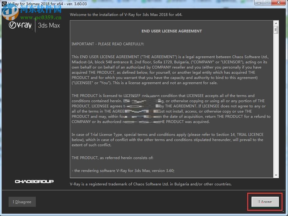 VRay 3.6 for 3dMax 2018安装破解汉化教程