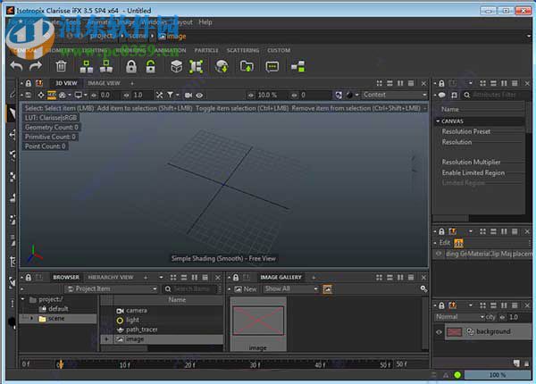 Isotropix clarisse ifx 3.5 sp4安装破解教程
