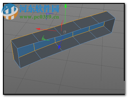 解决c4d多边形挤压后没有封顶的方法