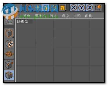 c4d调出背视图底视图左视图的方法
