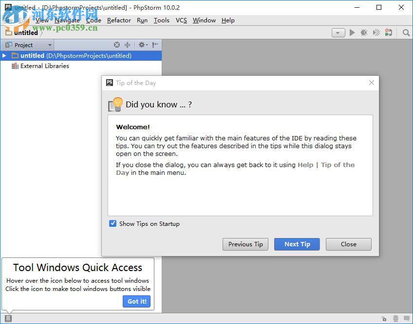 PhpStorm 10.0.2安装破解激活教程