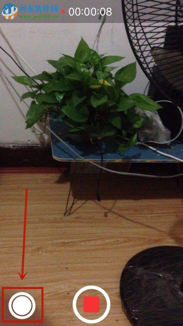 iphone手机边录像边拍照的方法