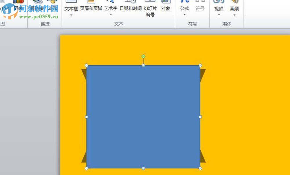 PPT给照片添加胶带粘贴的方法