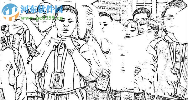 ae素描绘画效果制作教程